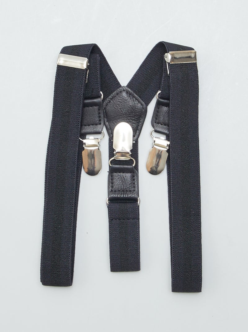 Effen bandjes zwart - Kiabi