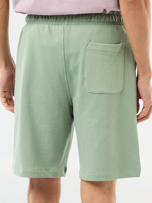 Effen bermuda van lichte joggingstof - Kiabi