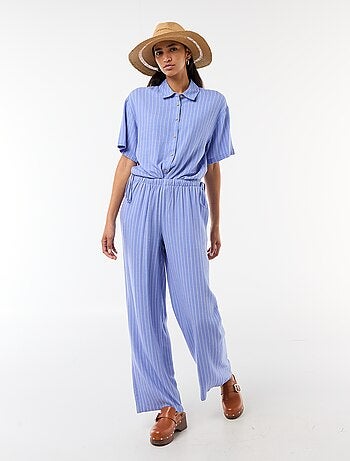 Effen blouse met korte mouwen