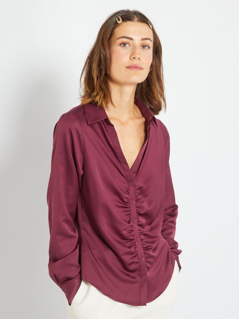 Bordeaux best sale rode blouse