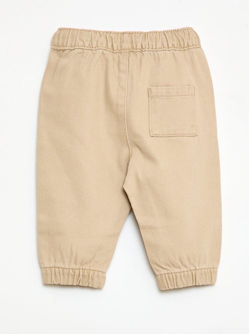 Effen broek Comfort fit-model - Kiabi