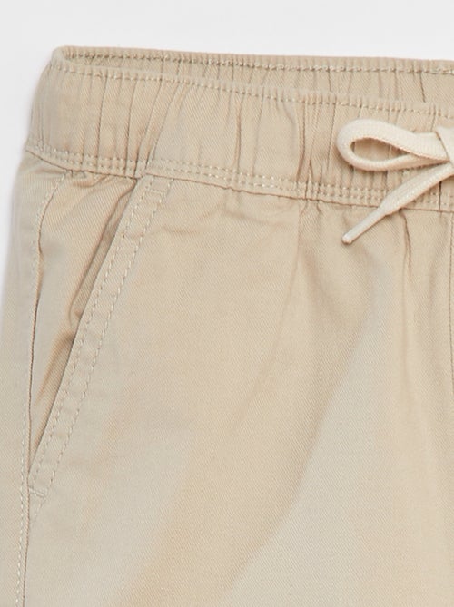 Effen broek met zakken - Kiabi