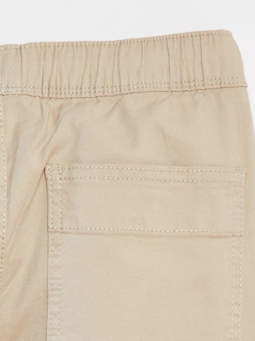 Effen broek met zakken - Kiabi