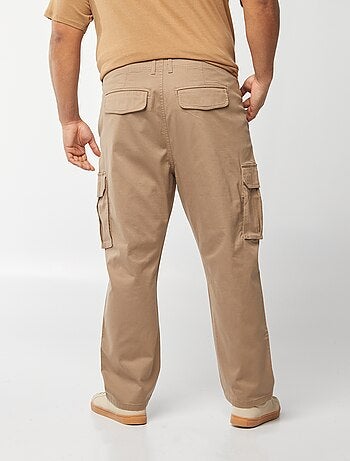 Effen broek met zakken