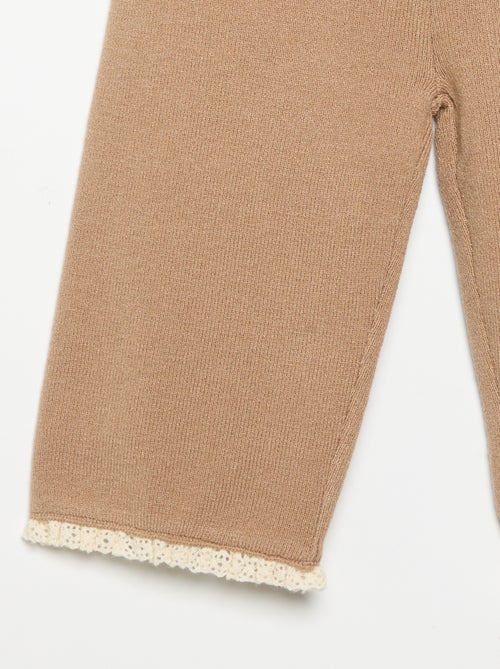 Effen broek van tricot - Kiabi Effen broek van tricot - Kiabi