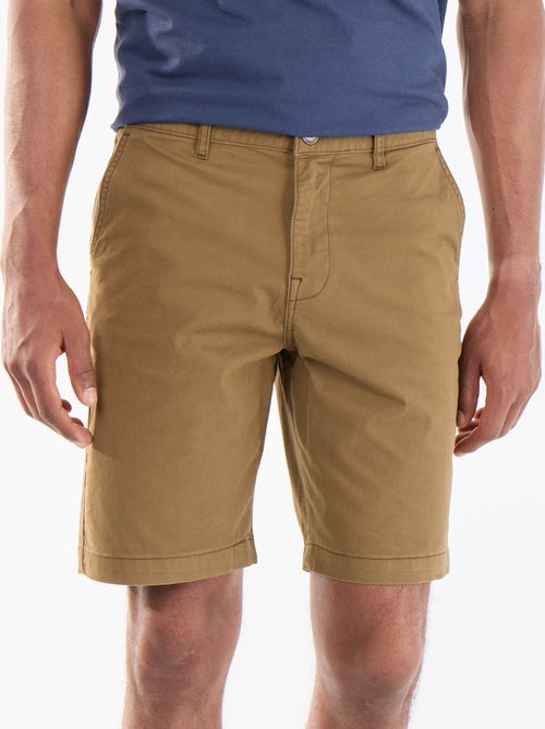 Effen chino bermuda - Kiabi