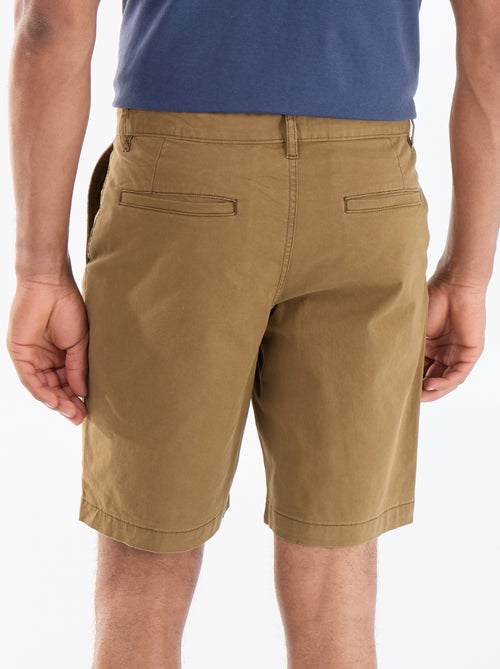 Effen chino bermuda - Kiabi