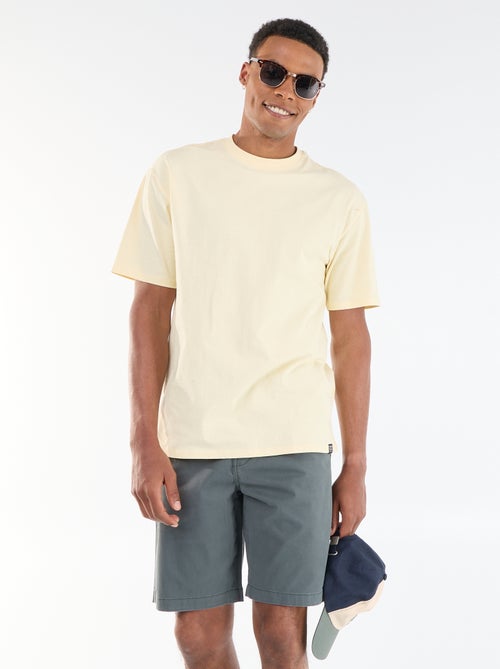 Effen chino bermuda - Kiabi Effen chino bermuda - Kiabi