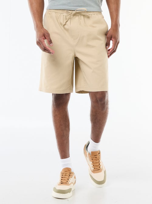 Effen chino short - Kiabi