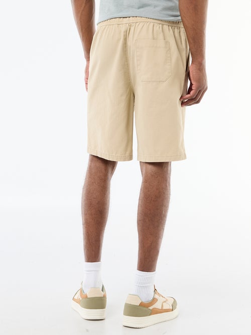 Effen chino short - Kiabi