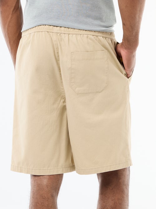 Effen chino short - Kiabi