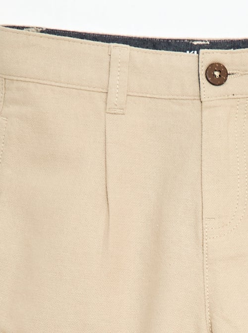 Effen chino short - Kiabi Effen chino short - Kiabi