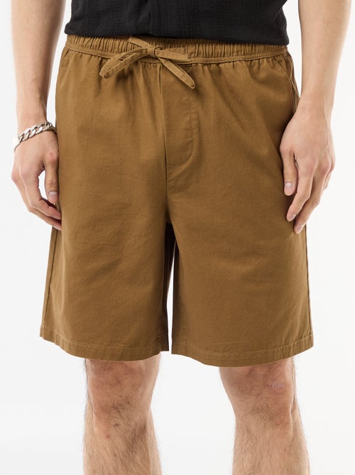 Effen chino short - Kiabi
