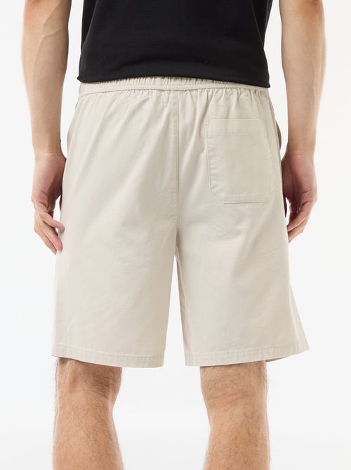 Effen chino short - Kiabi