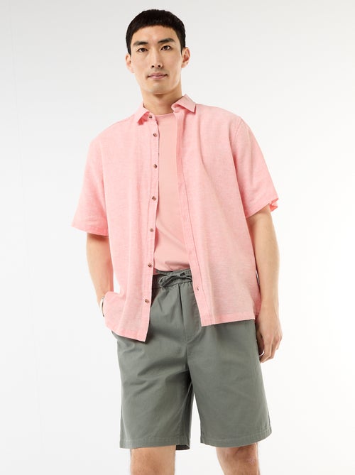 Effen chino short - Kiabi