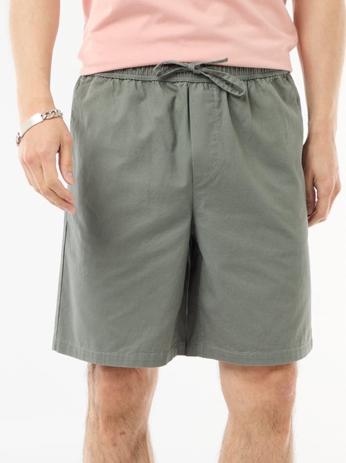 Effen chino short - Kiabi