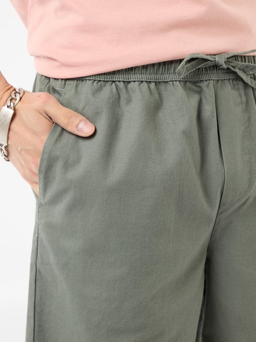 Effen chino short - Kiabi