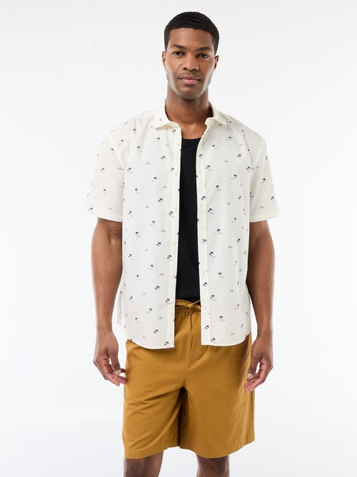 Effen chino short - Kiabi