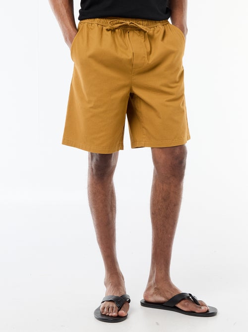 Effen chino short - Kiabi