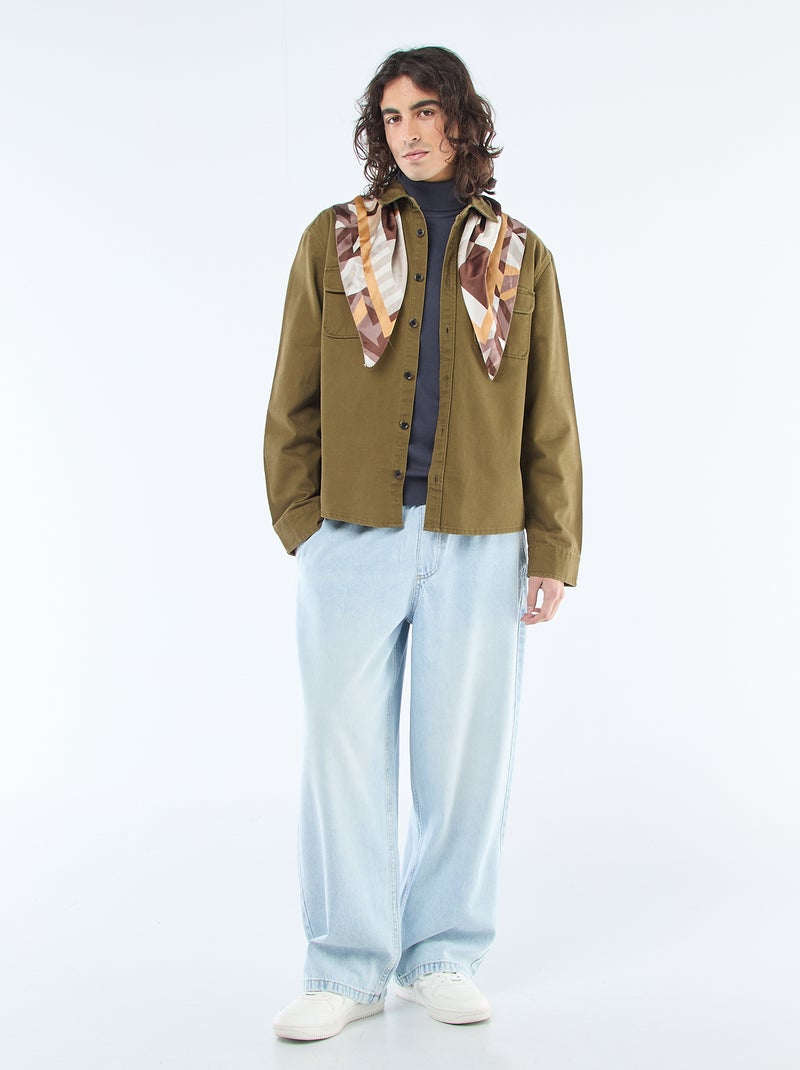 Effen coltrui Blauw - Kiabi