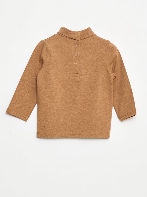 Effen coltrui met opstaande kraag - Kiabi