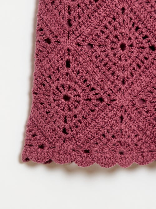 Effen crochetshort - Kiabi