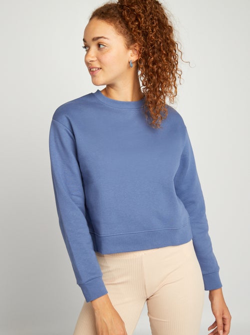 Effen cropped sweater - Kiabi