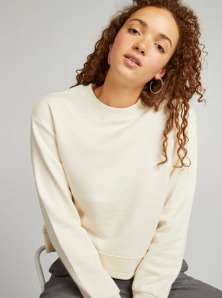 Effen cropped sweater