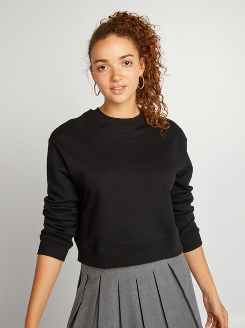 Effen cropped sweater - Kiabi