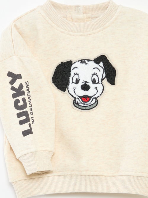 Effen Disney-trui met De Dalmatiërs-print - Kiabi