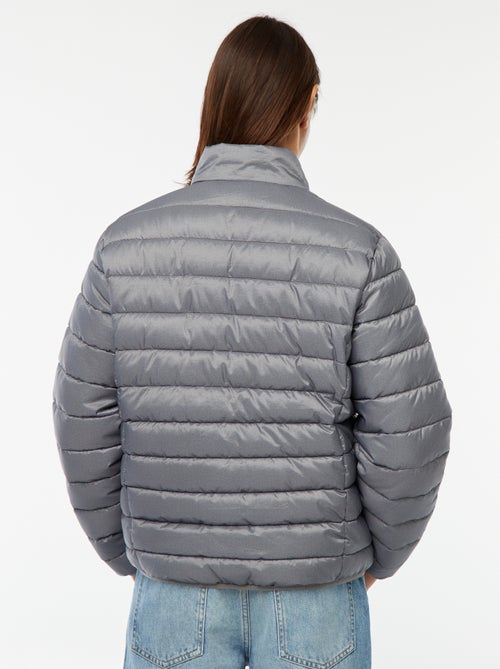 Effen donsjack van dunne stof - Kiabi