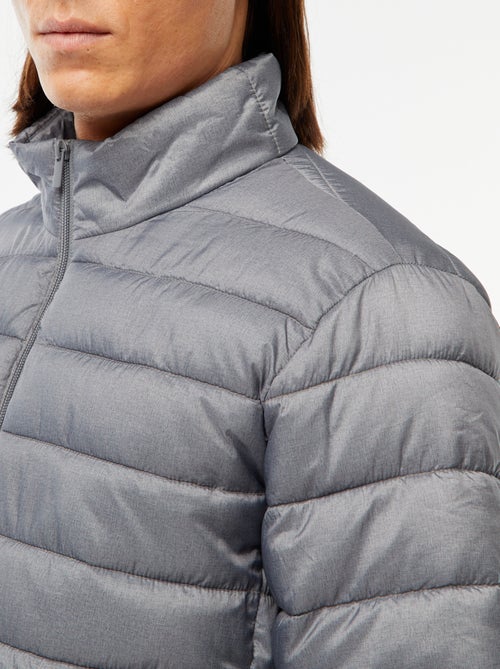 Effen donsjack van dunne stof - Kiabi