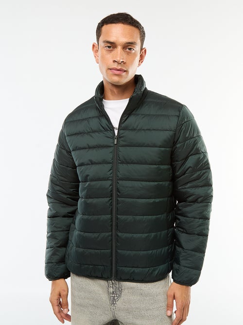 Effen donsjack van dunne stof - Kiabi