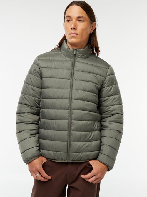 Effen donsjack van dunne stof - Kiabi