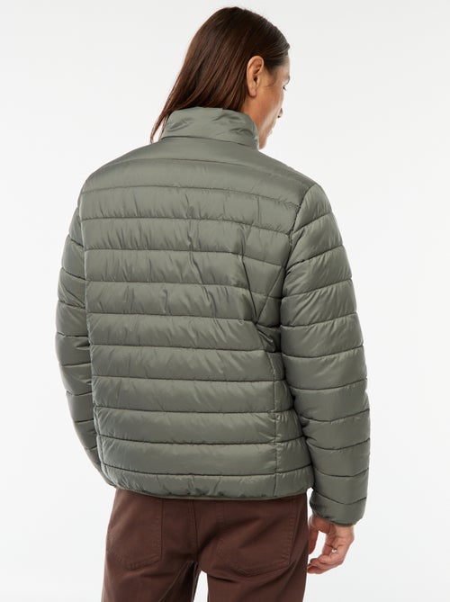 Effen donsjack van dunne stof - Kiabi