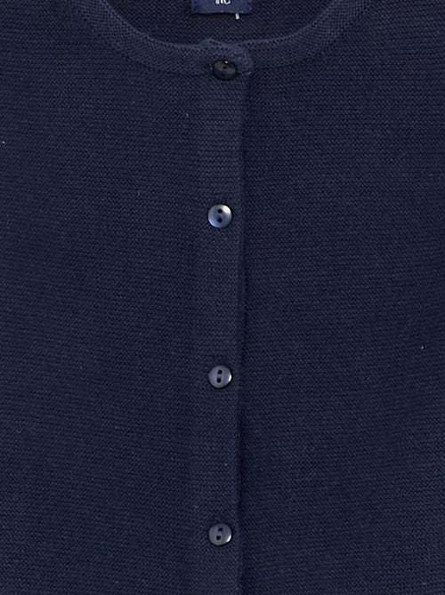 Effen fijngebreid vest - Kiabi Effen fijngebreid vest - Kiabi