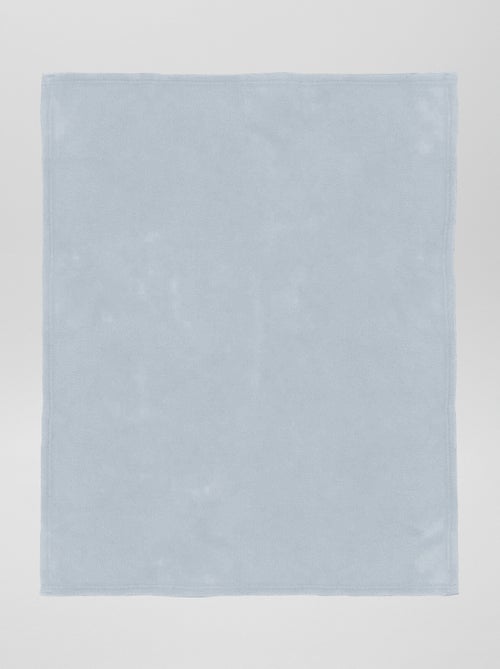 Effen fleecedeken - Kiabi