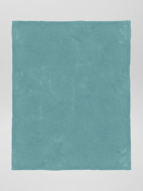 Effen fleecedeken - Kiabi