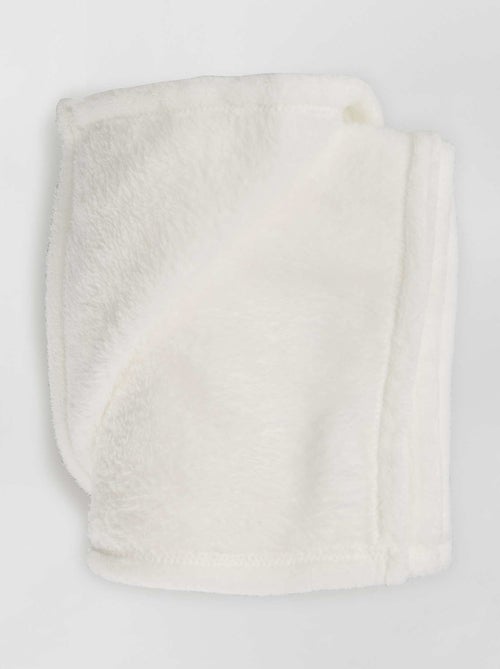 Effen fleecedeken - Kiabi