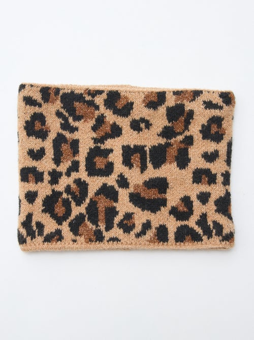 Effen gebreide colsjaal - Kiabi