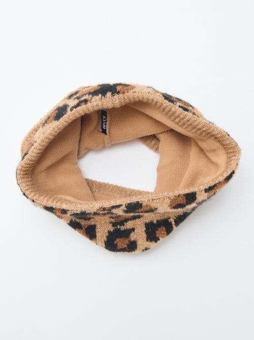 Effen gebreide colsjaal - Kiabi