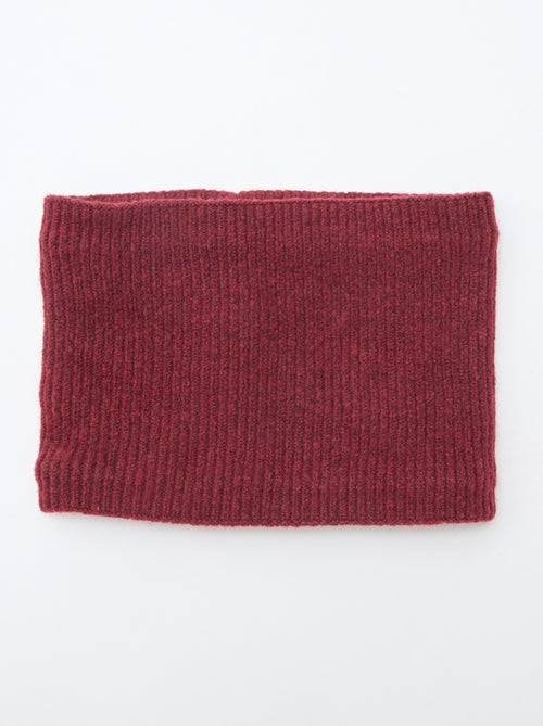 Effen gebreide colsjaal - Kiabi