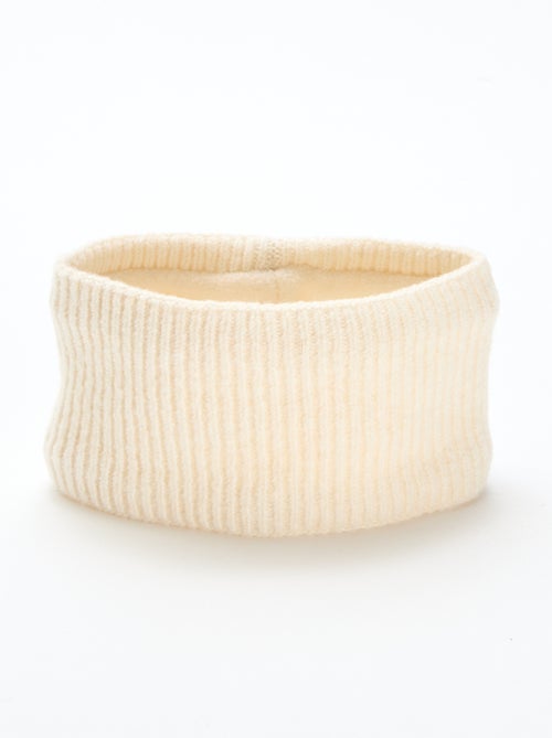 Effen gebreide snood - Kiabi