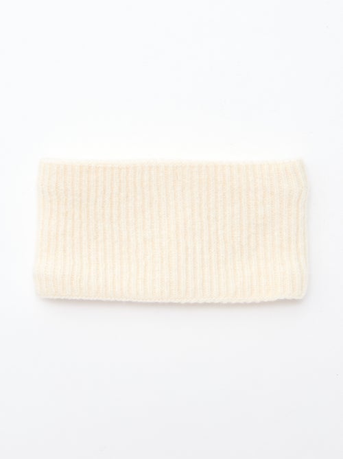 Effen gebreide snood - Kiabi