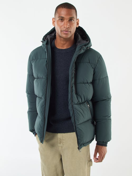 Effen, gewatteerd donsjack - Kiabi