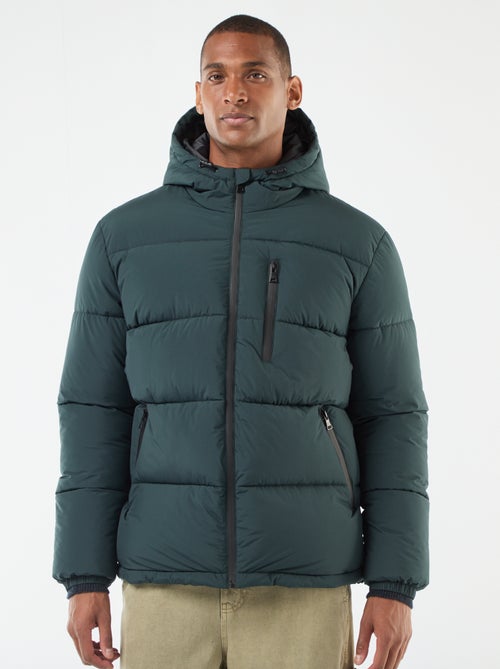 Effen, gewatteerd donsjack - Kiabi