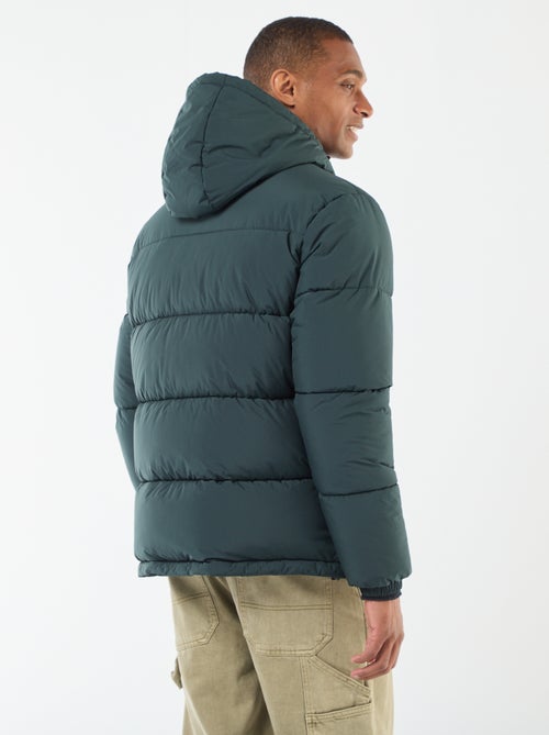 Effen, gewatteerd donsjack - Kiabi