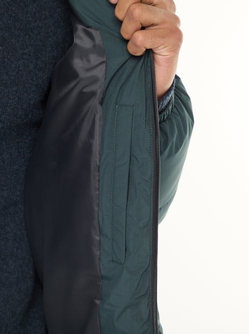 Effen, gewatteerd donsjack - Kiabi