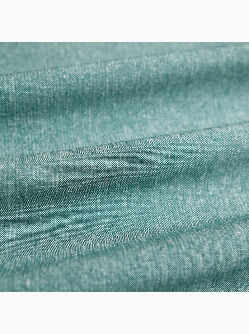 Effen geweven katoenen keukenhanddoek Blauw - Kiabi