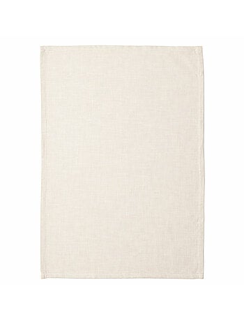 Effen geweven katoenen keukenhanddoek